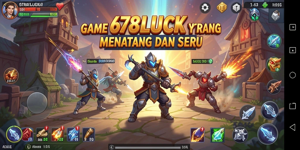 Tangkapan layar gameplay strategis dari 678LUCK yang menegangkan.