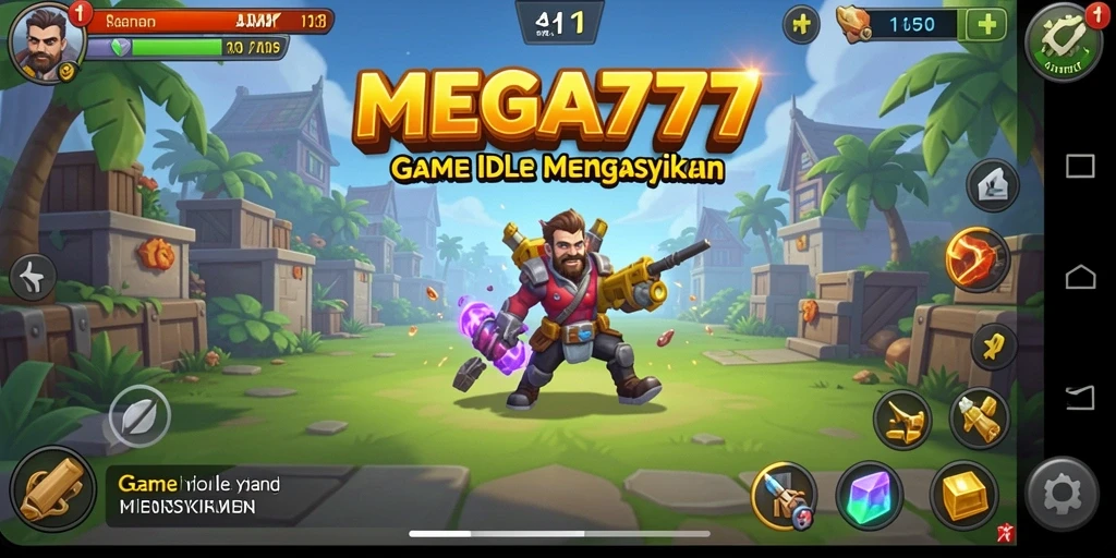 Tampilan gameplay MEGA777 yang menarik dan mengasyikkan.