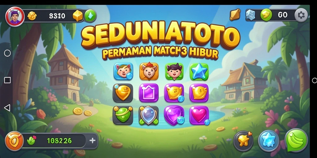 Gameplay menarik dari SEDUNIATOTO yang penuh warna dan tantangan.